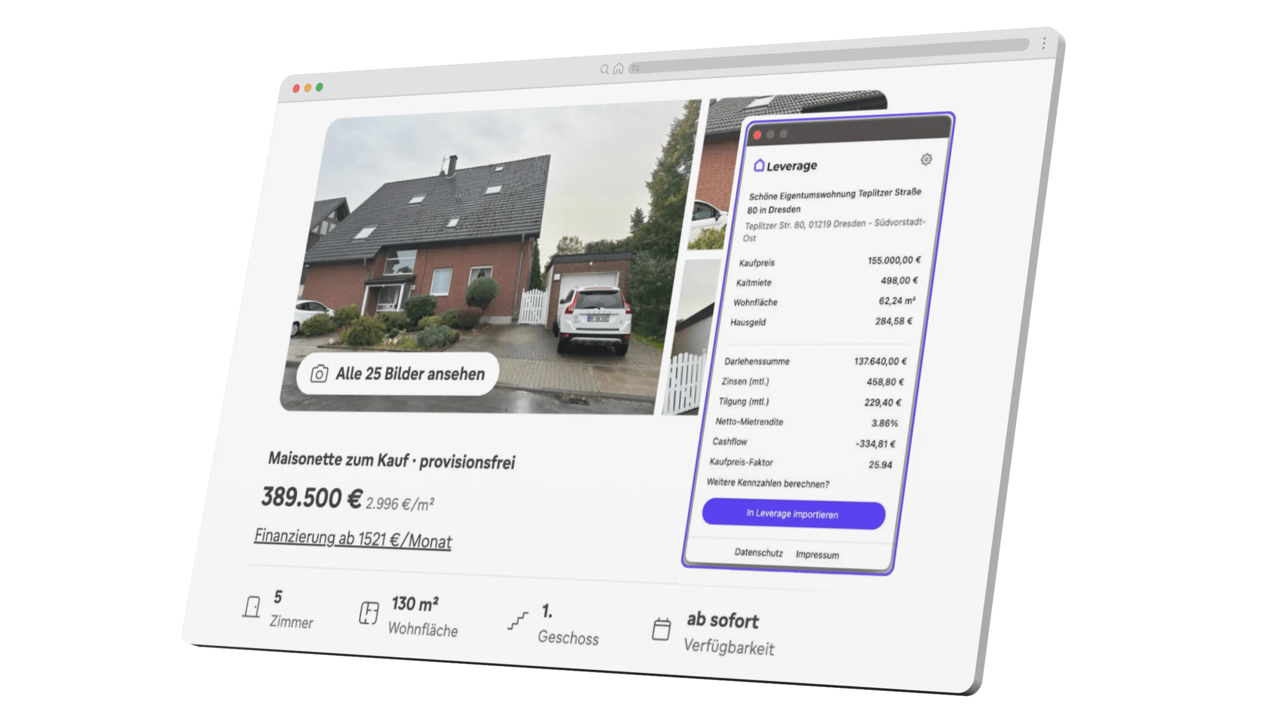 Levi Chrome Extension Preview